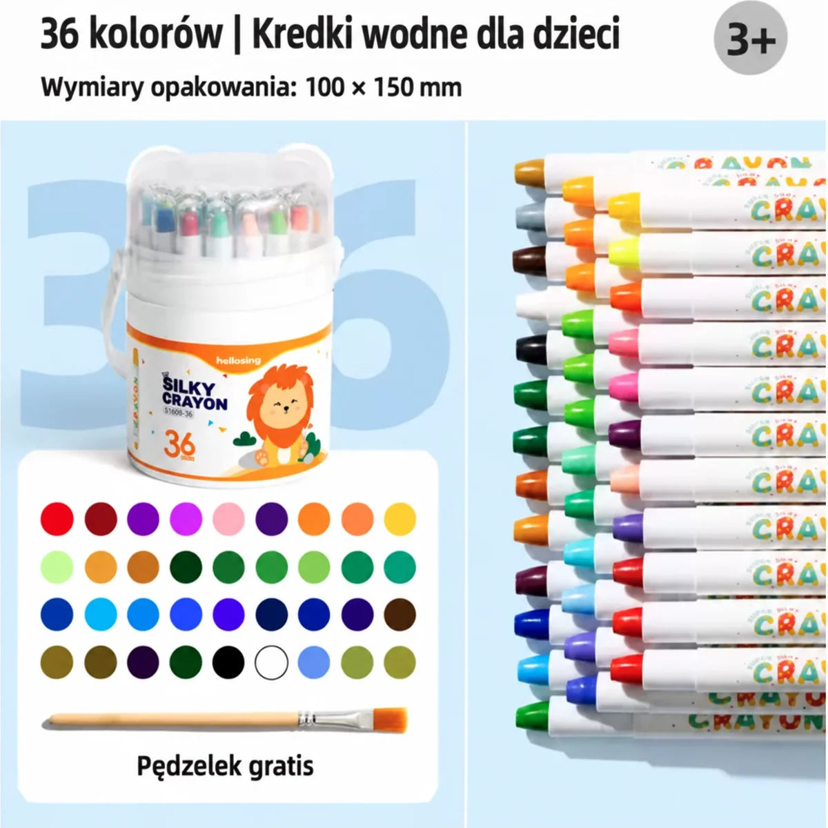 Zestaw 36 kolorów