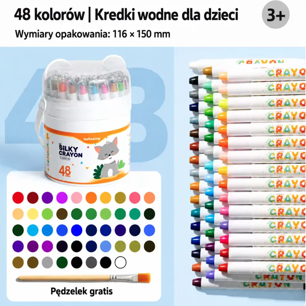 Zestaw 48 kolorów